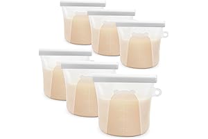 ZOMCHI Silicone Breast Milk Storing Bags