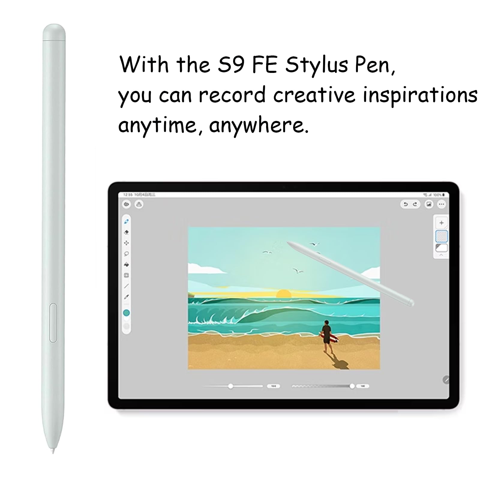 Amazon.co.jp: Anglepingping Galaxy Tab S9 FE スタイラスペン