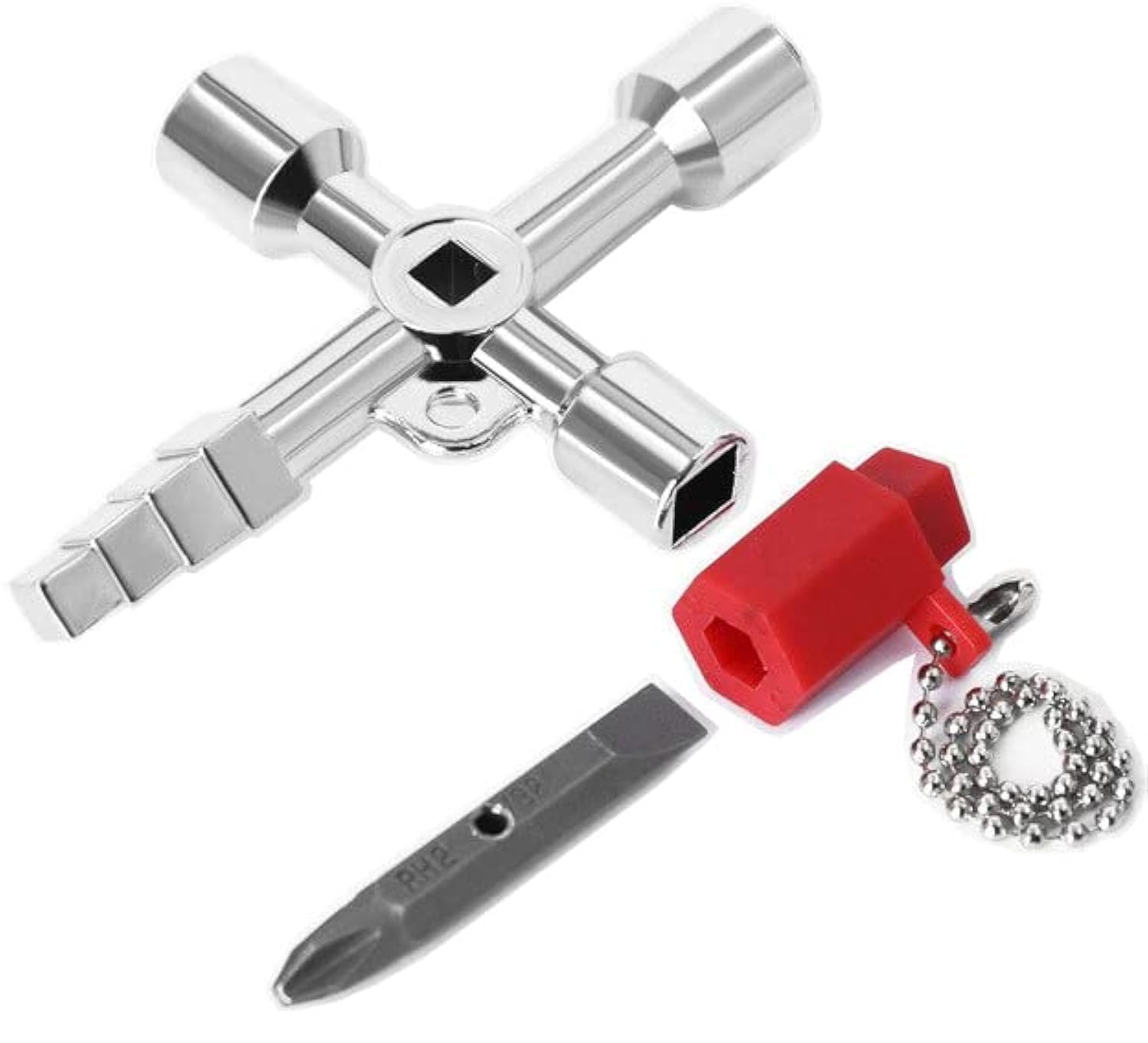 11 in 1 Utility Key for Radiator Electric Water Gas Meter Box