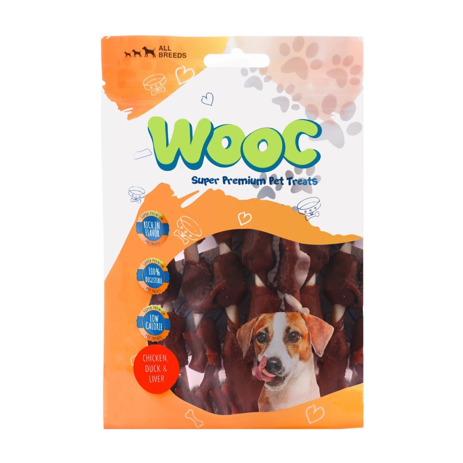 Dog Tavuk & Ördek & Ciğer Sargılı Stick Ödül 80 g