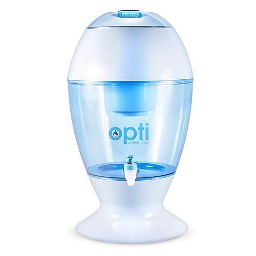 Miniatura 1 de Opti Drop - Máquina de purificación de filtro de agua alcalina de 3 galones  Dispensador de encimera mejora naturalmente la alcalinidad hasta pH 90