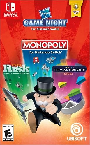 Hasbro Game Night (Monopoly - Risk - Trivial Pursu
