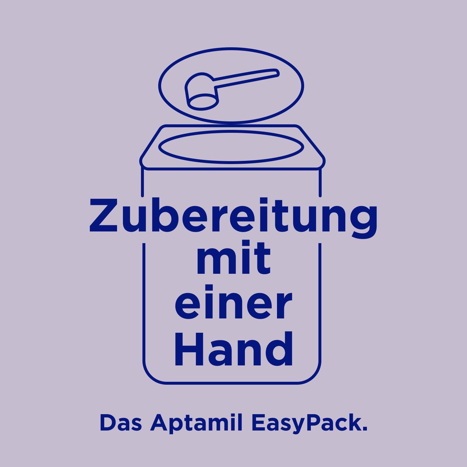 Aptamil HA PRE – Anfangsmilch von Geburt an, Mit DHA, Nur Laktose, Ohne Palmöl, Babynahrung, Milchpulver, 1 x 800 g