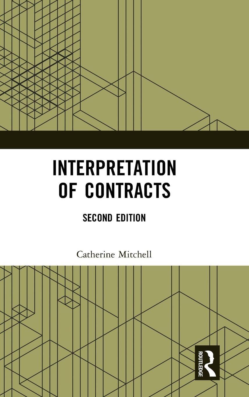 Interpretation of Contracts by Mitchell  New 9781138789722 Fast Free Shipping..