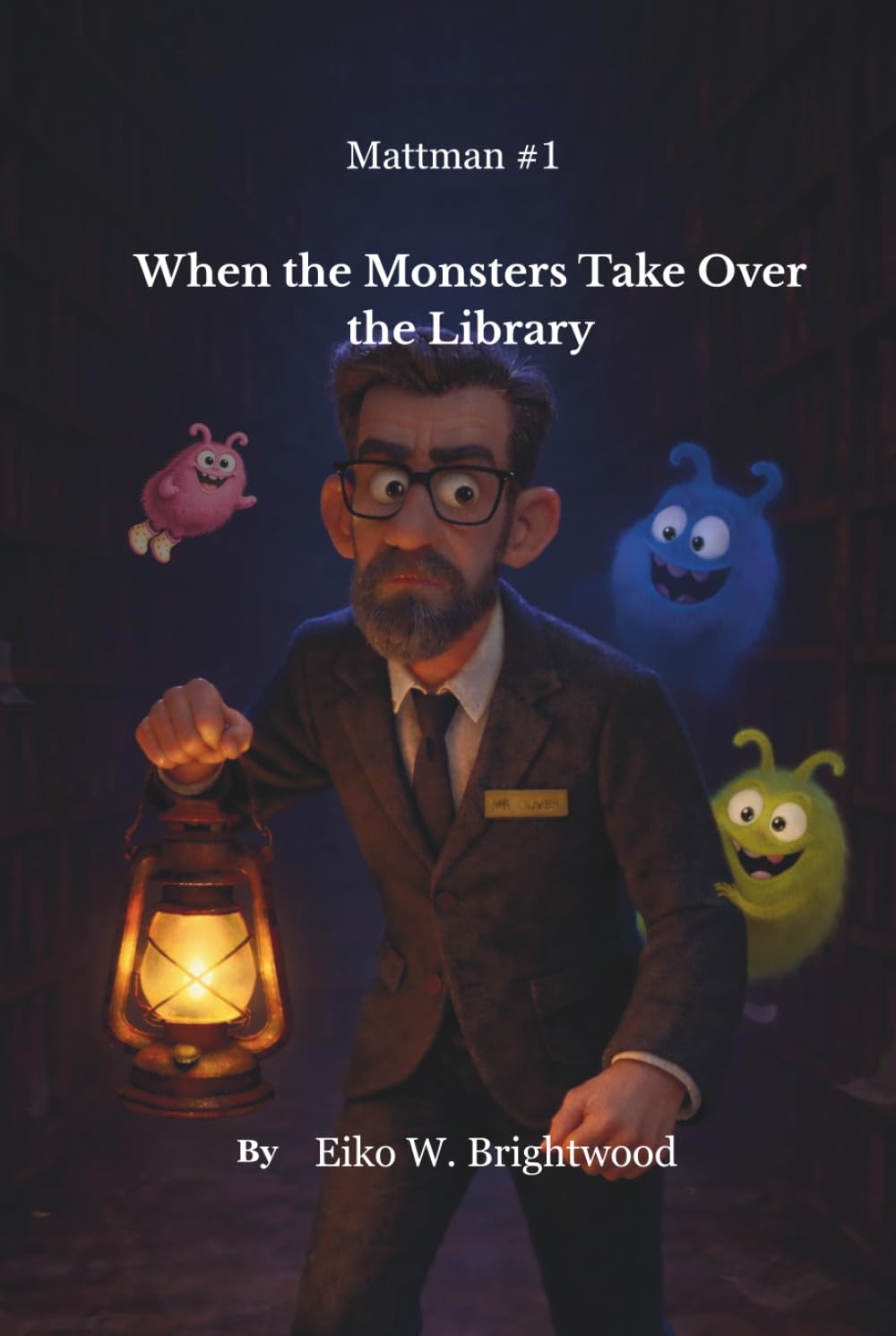 Mattman #1 When the Monsters Take Over the Library: A Cozy Magical Adventure at the Whispering Oak Library