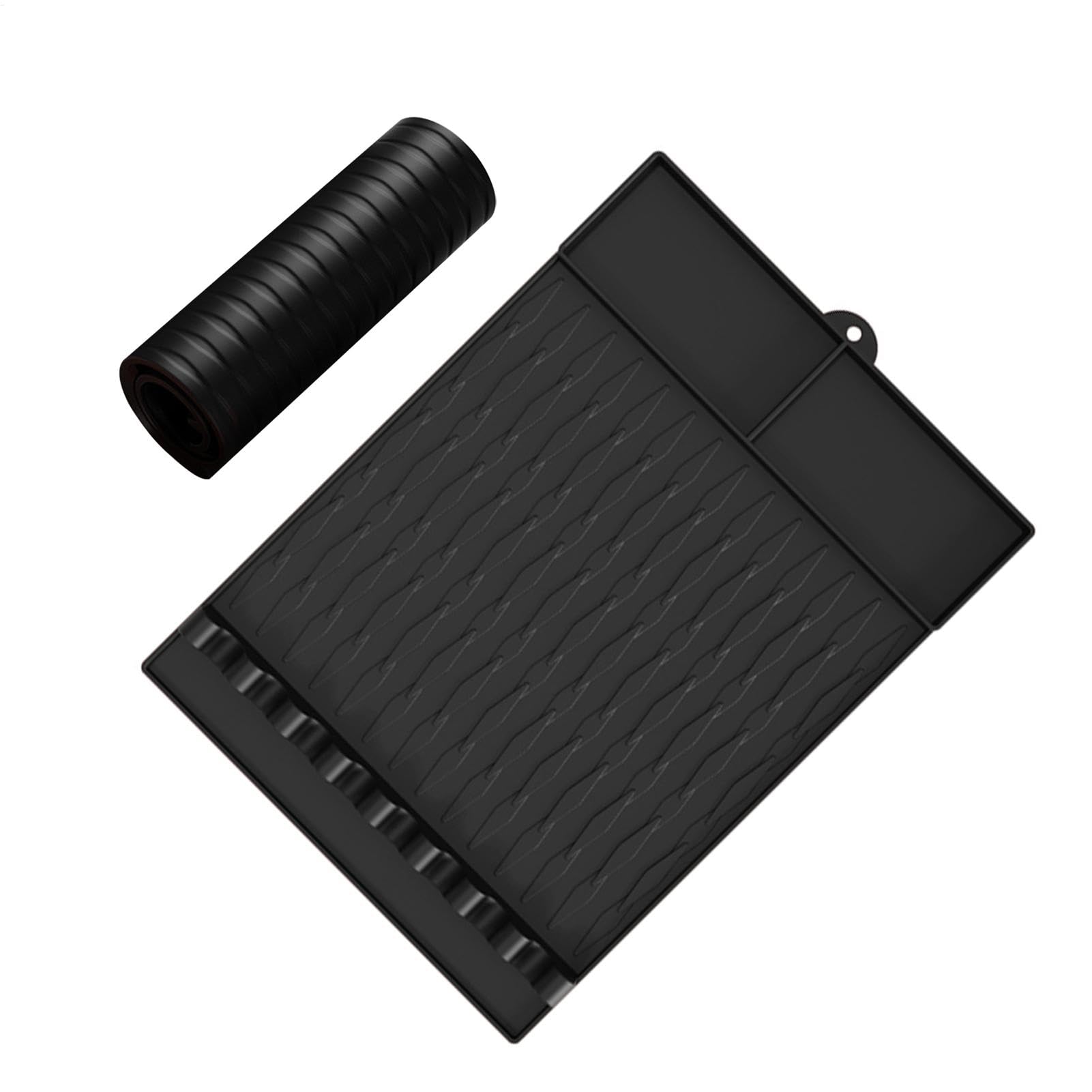 Spatula Mats for Outdoor Grill,Heat-Resistant Silicone Griddle Tools Side Shelf Mat | Barbecue Utensil Grilling Accessories for Camping, Backyard BBQ