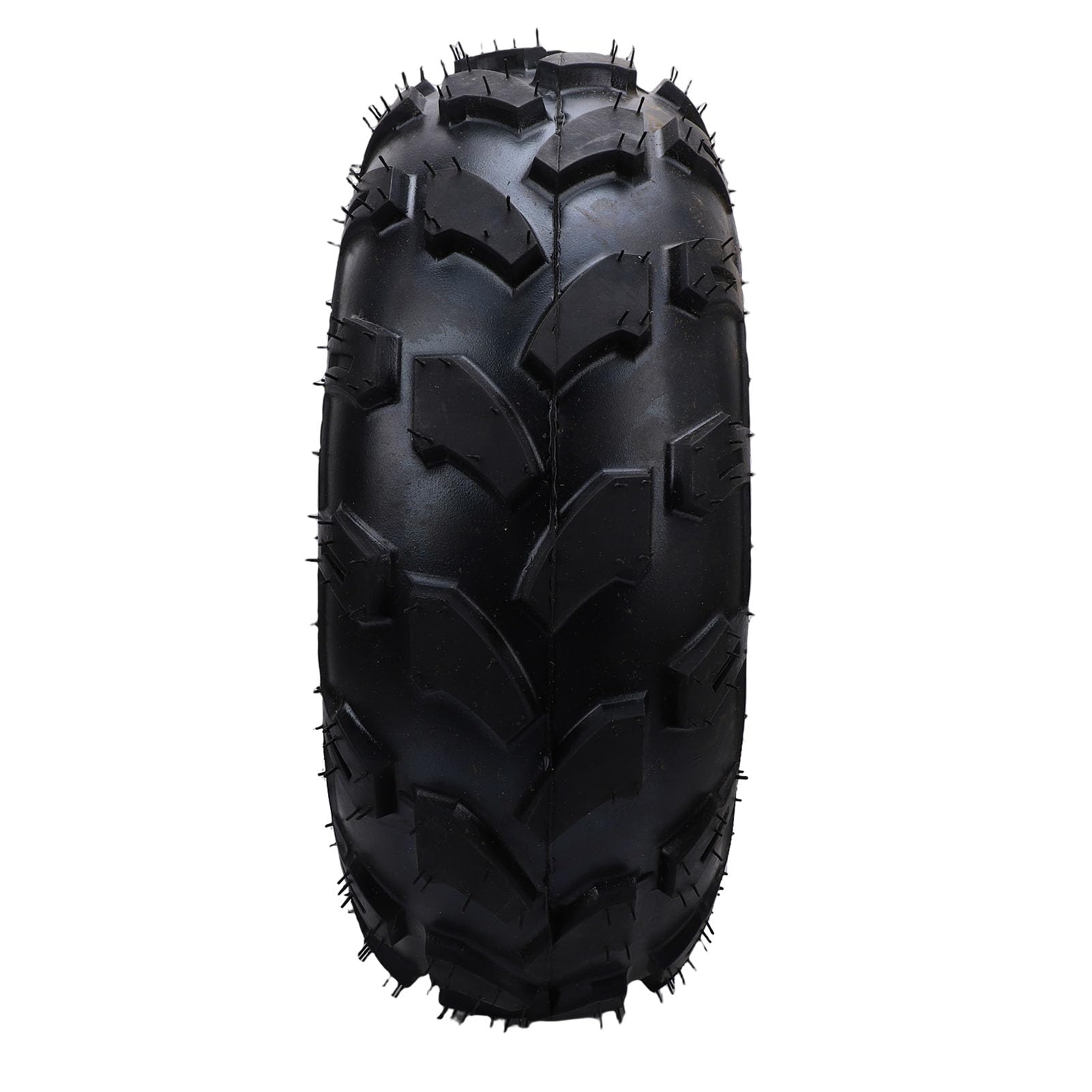 Acouto 19x7 8 Felgen-Reifenbaugruppe, Schlauchlose 6-lagige ATV UTV Go-Kart-Reifen mit 4-Schrauben-Befestigung, für 125 Ml 250 Ml ATV UTV Quad Go Kart