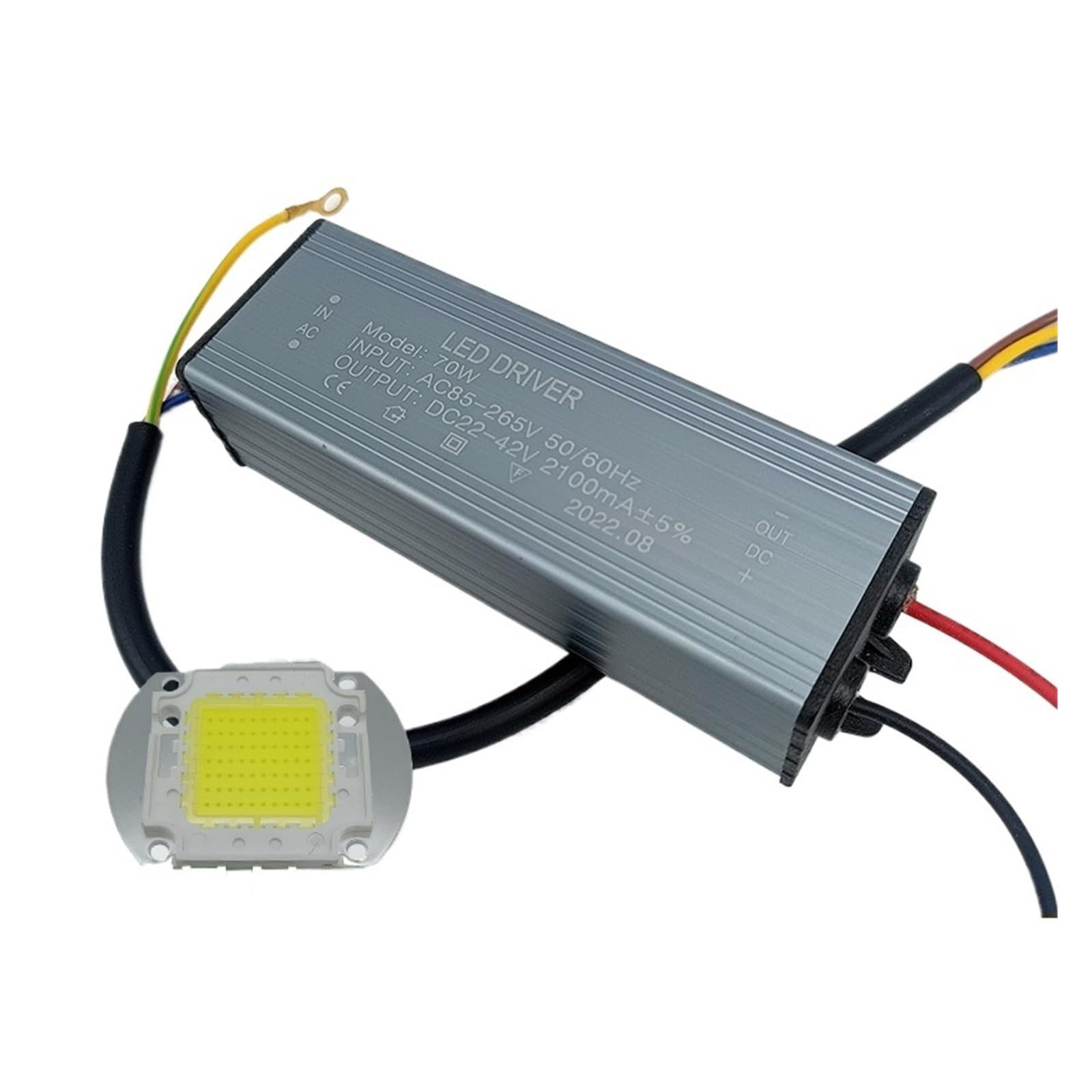 Ballast de puissance HEPBAK 70W transformateur étanche alu pour projecteur