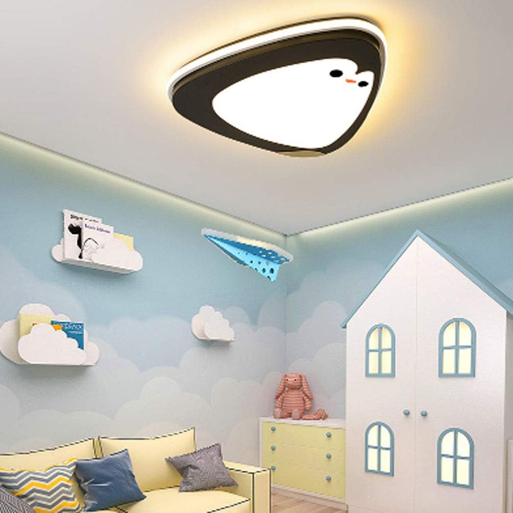 ZYYYSG Fashion Led Light, Cartoon Penguin Ceiling Lamp, for Kids 'Room Promise Dimming/50 * 6Cm