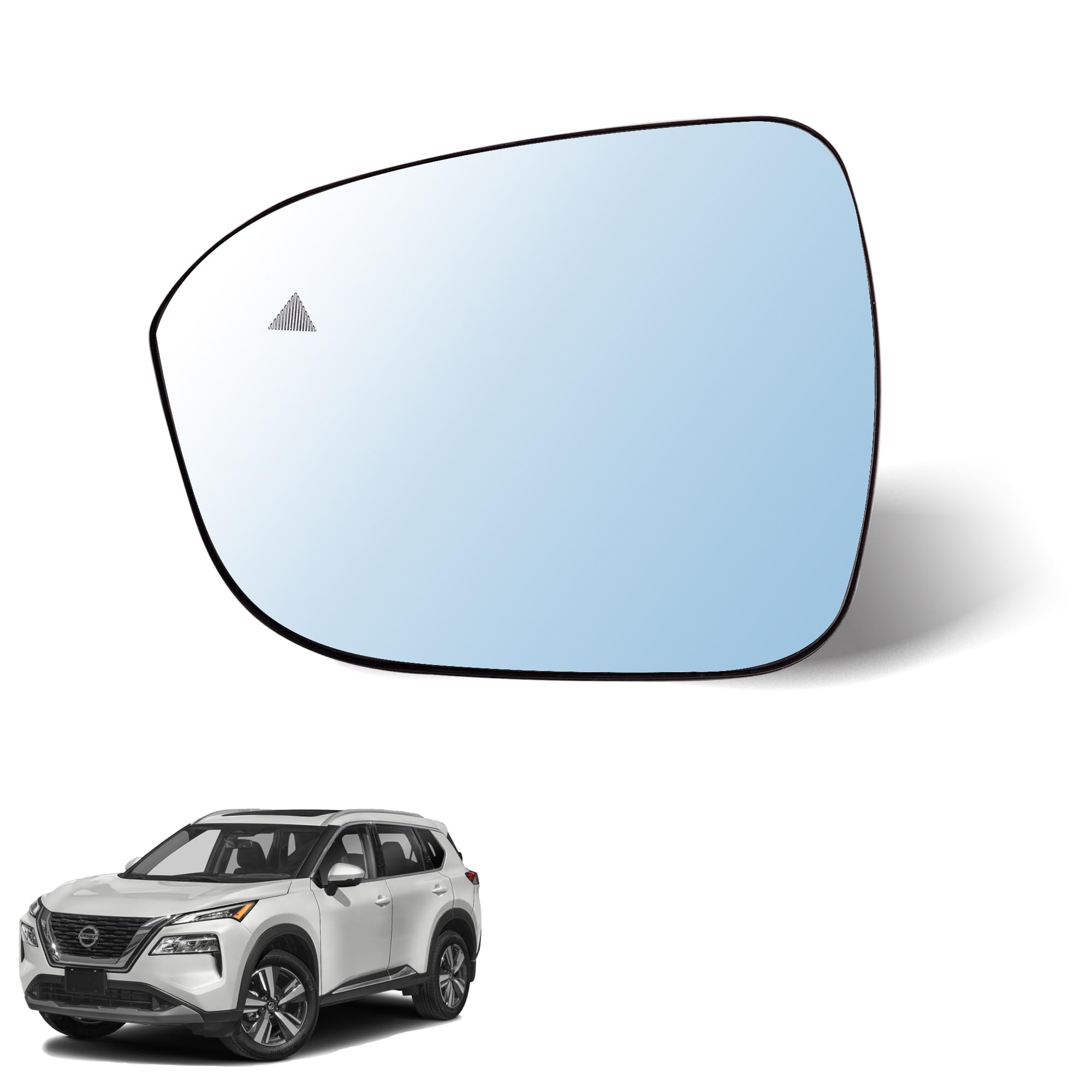 Amazon.com: GrteRokky Left Side Mirror Glass w/Heated|Blind Spot