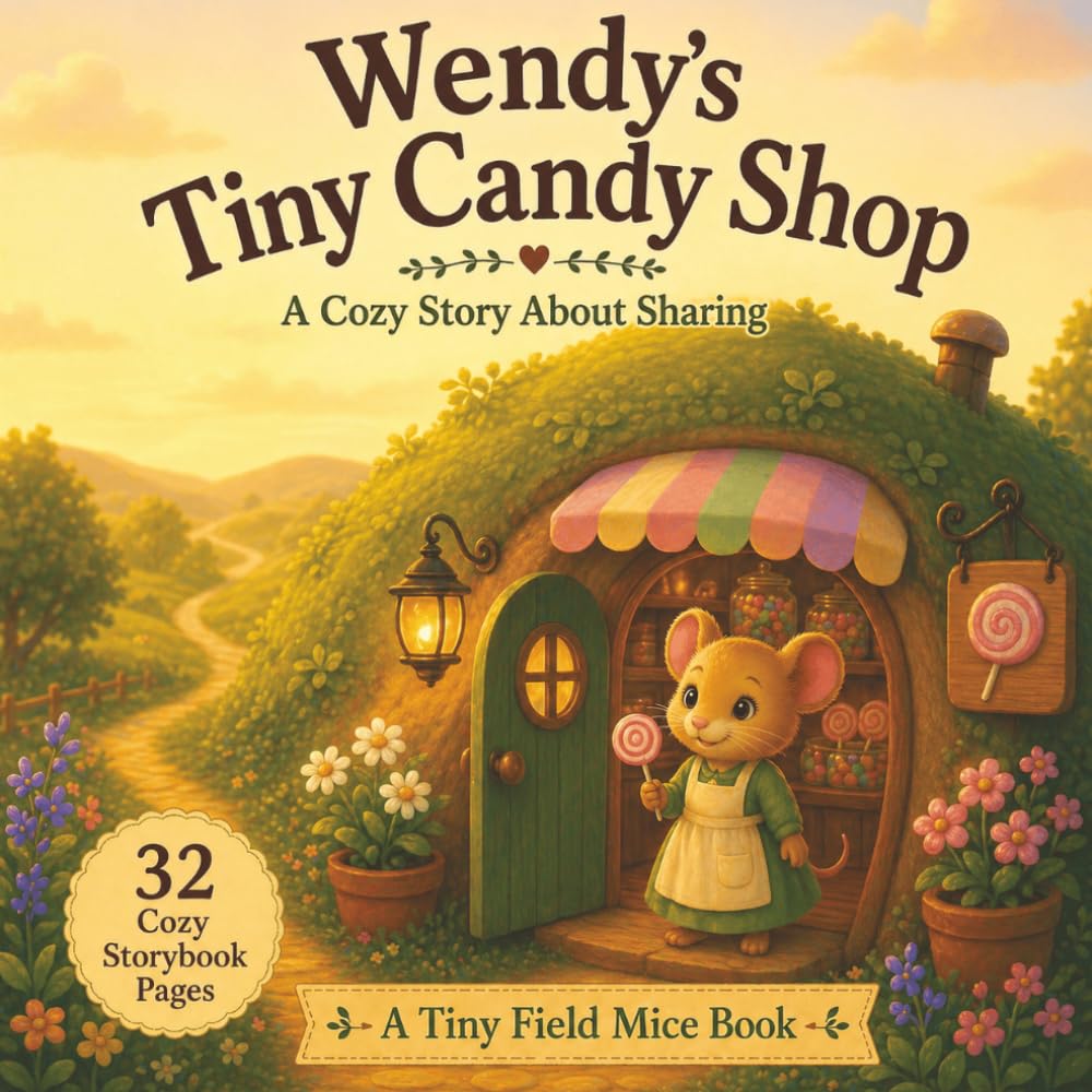 Wendy's Tiny Candy Shop: A Cozy Story About Kindness, Sharing, and Sweet Little Moments (A Tiny Field Mice Book)