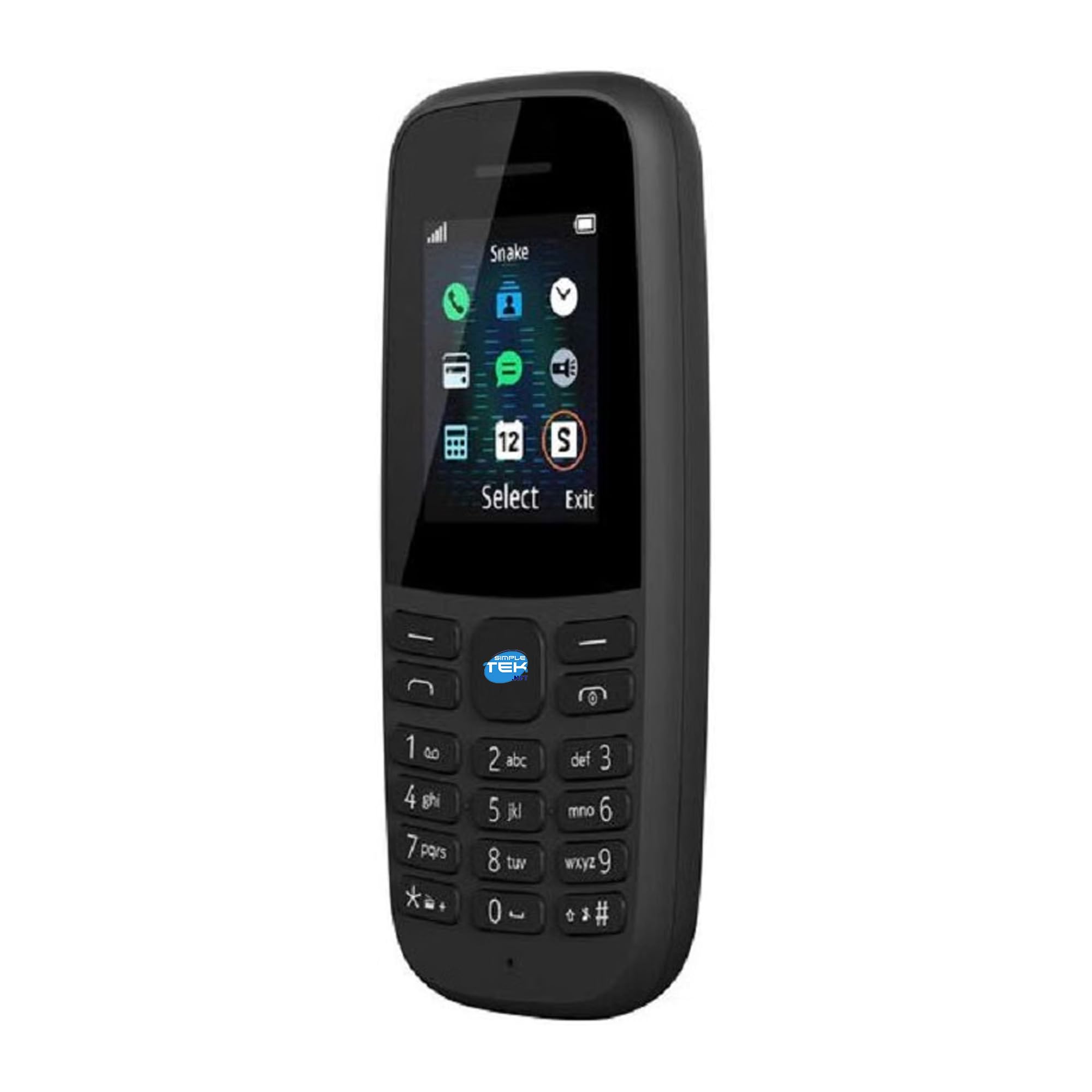 SIMPLETEK - Telefono Dual SIM Base per Anziani e Bambini (Ricondizionato)
