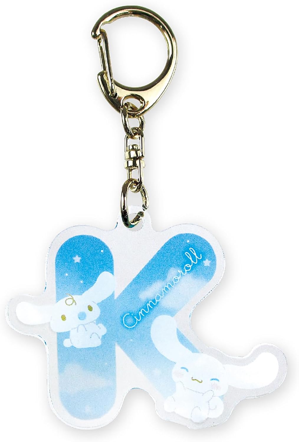 Tees Factory Keychain Sanrio Cinnamoroll Initial Keychain