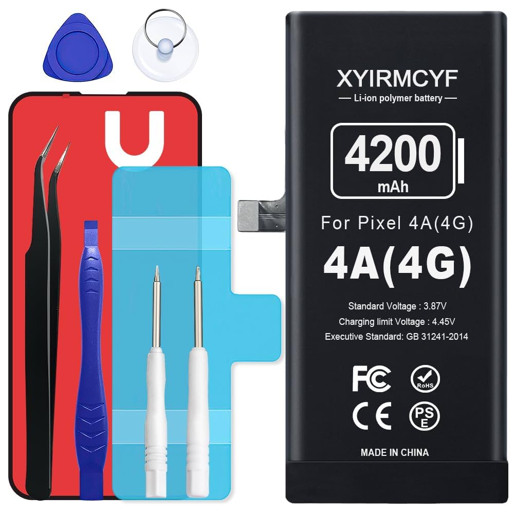 Google Pixel 4a バッテリー新品 Amazon.com: XYIRMCYF for Pixel 4A(4G) Battery, 4200mAh (New