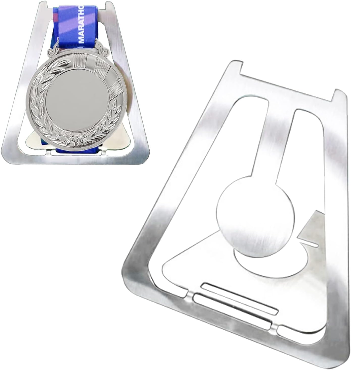 UFURMATE Medal Stands Holder, Stainless Steel Medal Display