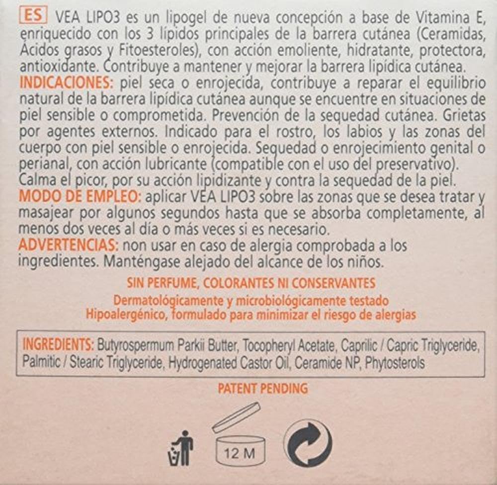 Vea Lipo3 50ml, White, 50 ml (Pack of 1) - Image 2
