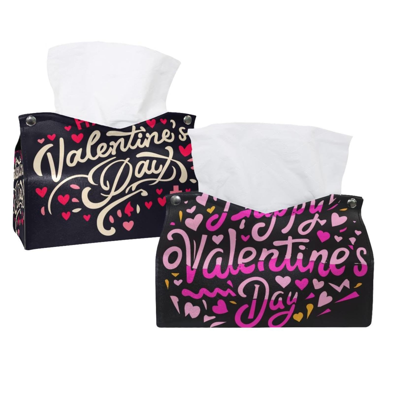Boîte à mouchoirs en cuir - Le cadeau utile pour la Saint-Valentin