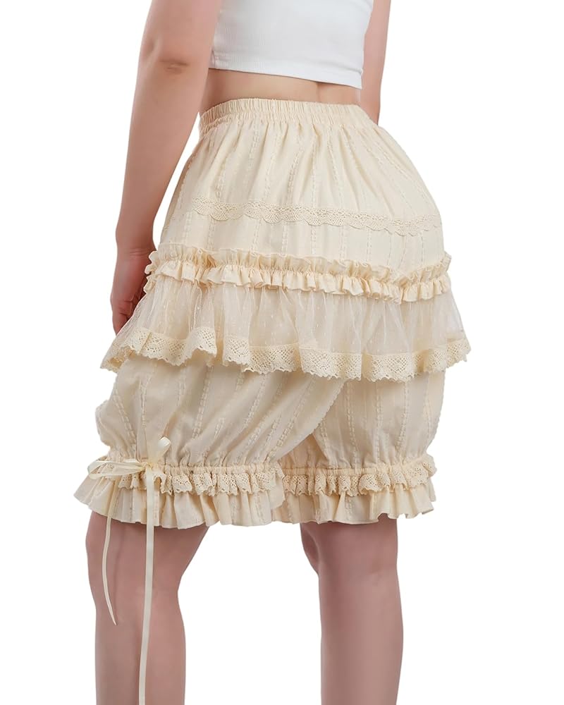 FCCAM Bloomer Shorts for Women Under Dress Ruffle Pumpkin FCCAM Bloomer Shorts for Women Under Dress Ruffle Pumpkin