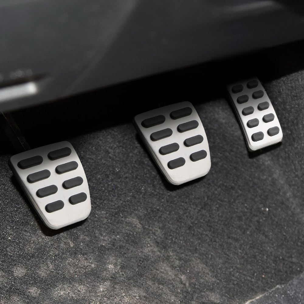 Pedali Auto AL MONTE Uso da pedale del pedale del pedale del freno a gas in acciaio inossidabile per KIA RIO K2 2012-2017 Adatta per ANATRA Soul 2013-2016 Cerato Car Styling Set