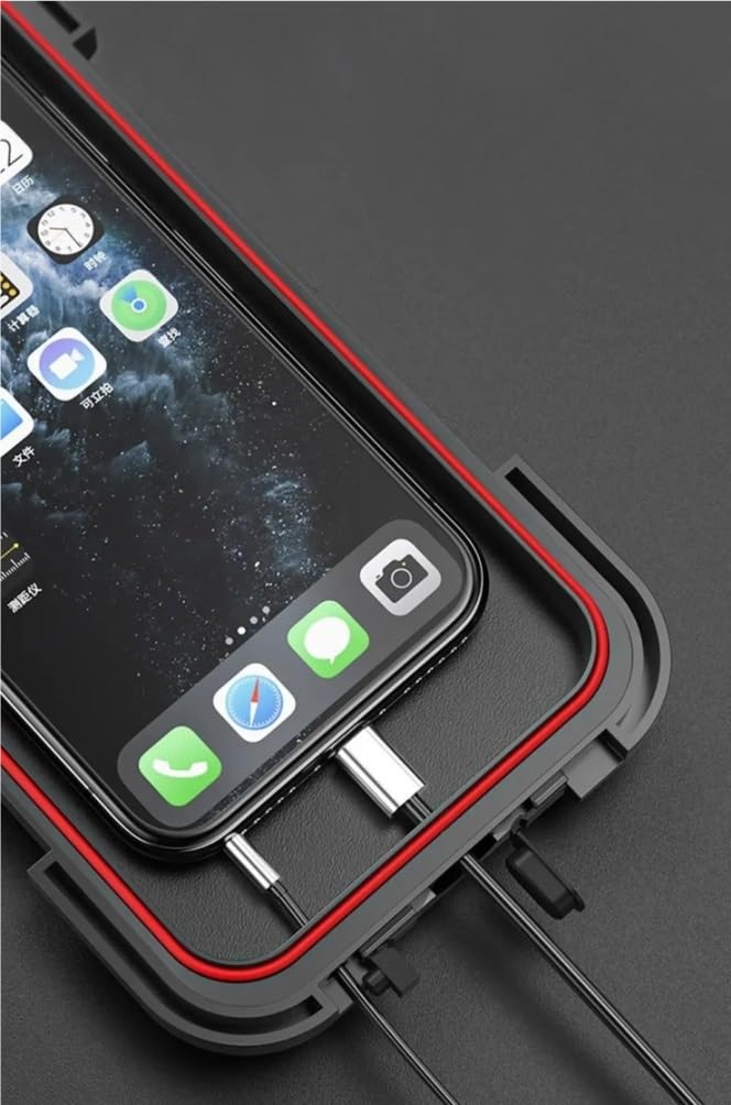 Supporto Smartphone Impermeabile Moto Bici Universale GPS Bicicletta 360° Girevole Regolabile