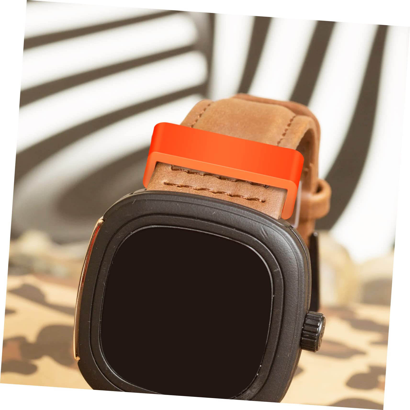 HEALEEP 80pcs Silicone Watch Band Holders Fasten for Watch Straps Easy to Install Compatible Bands Includes Each