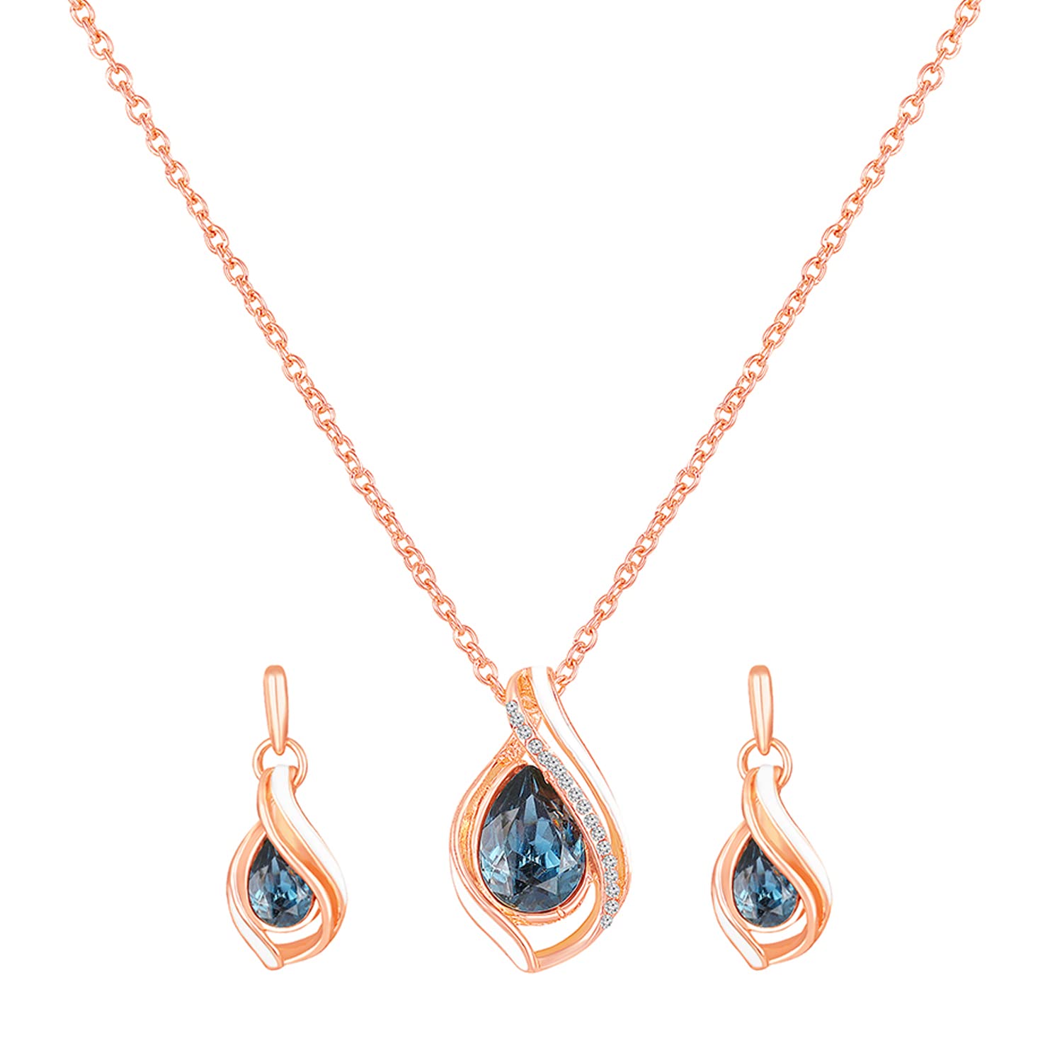 See full amazon price history chart for Mahi Rosegold Plated Majestic Water Drop Montana Blue Pendant Set with Crystal for Women (NL1103800ZMBlu) Mahi Rosegold Plated Majestic Water Drop Montana Blue Pendant Set with Crystal for Women (NL1103800ZMBlu) (B09ZRKKP2Y) Amazon Price History, Amazon Price Tracker
