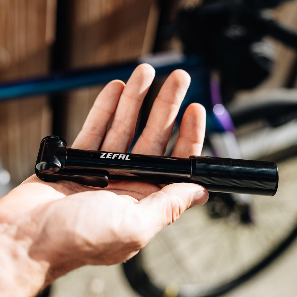ZEFAL Mini Pompa Bici da Strada Alluminio 7 bar 95g