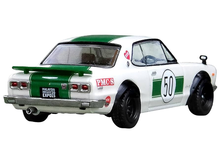 マレーシアエクスポ限定 ニッサンスカイライン 2000GT-R (KPGC10) 1/64 Inno64 Malaysia Diecast Expo 2023 Event Edition Nissan