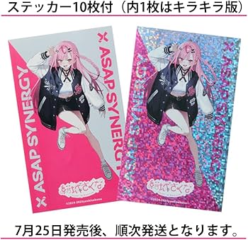 ASAP SYNERGY 結城さくな コラボ等身大パネル ASAP SYNERGY 結城さくな