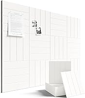 Vista 64 de FLUXYNARA - Tablero de anuncios de fieltro 48 x 36 pulgadas, alternativa al corcho, paquete de 12, 70 lengüetas adhesivas, panel de pared grueso