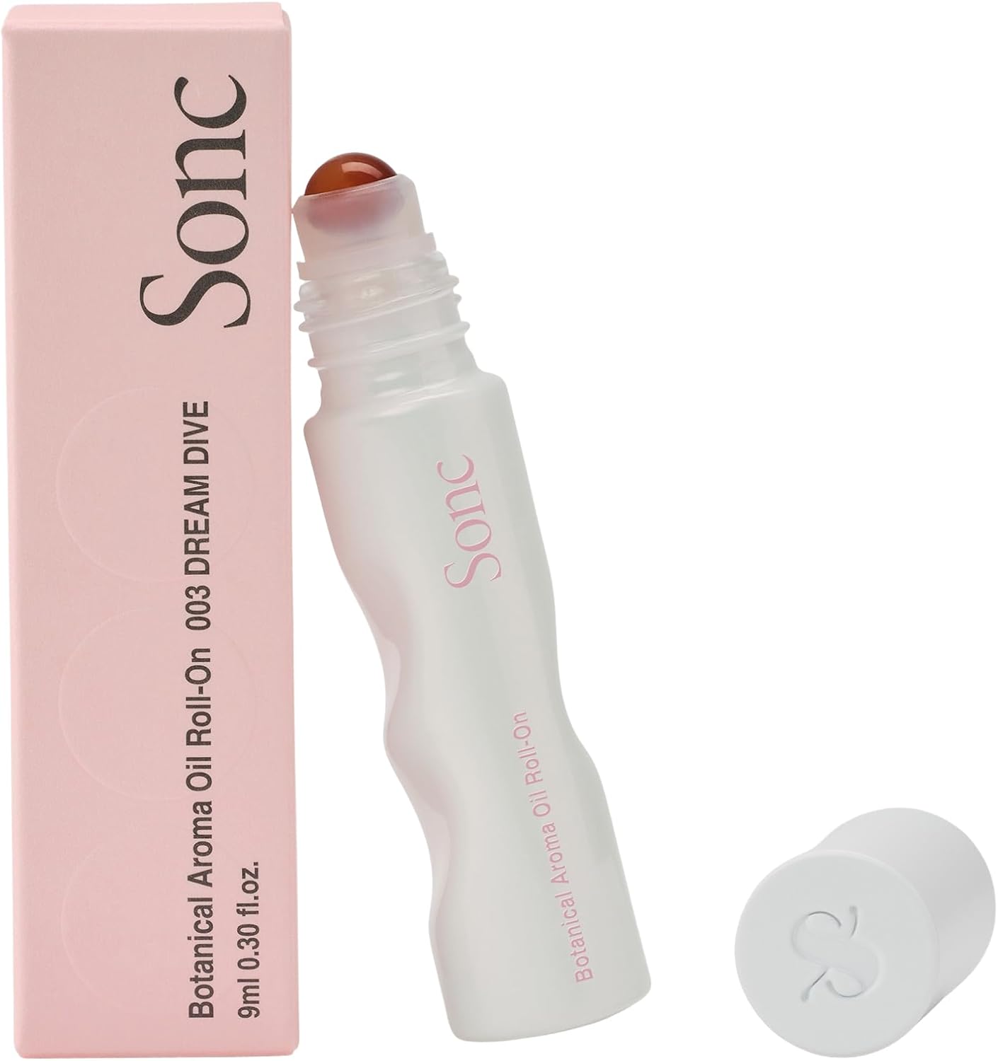 Sonc Botanical Aroma Oil Roll‑On 003 Dream Dive | Nighttime Aromatherapy + Wellness Ritual | Calming Roll On for Sleep, Relaxation & Self‑Care