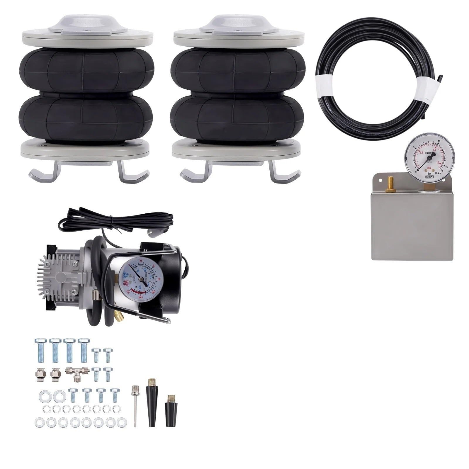 Compatible Con Fiat Para Ducato 1994-2019 2020 2021 2022 2023 2024 Accesorios Para Amortiguadores De Suspensión Neumática Trasera Izquierda Y Derecha Del Coche Bolsa Resorte Aire