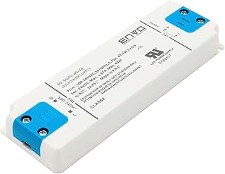 ENVO 40W LED Driver 24V, 120VAC to 24VDC, for LED Strip Light, Kitchen, Cabinet, Ultra Thin 0.67"(17mm)