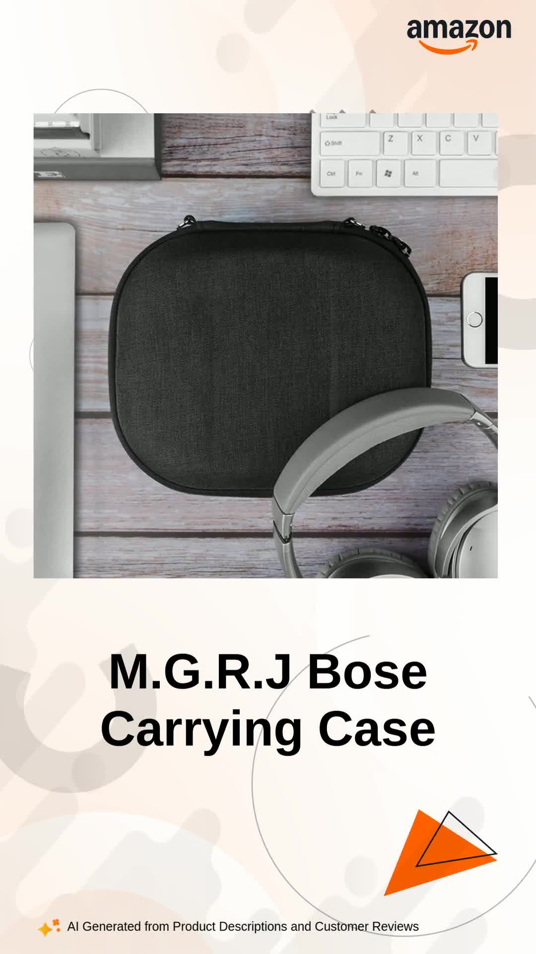 M.G.R.J® Portable Carrying Case Cover for Bose QuietComfort Ultra