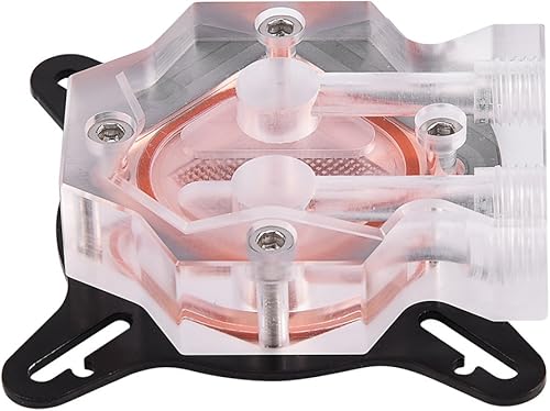 Richer-R Base enfriadora de agua con bloque de agua GPU, computadora PC GPU bloque de refrigeración de agua universal bloque de agua enfriador