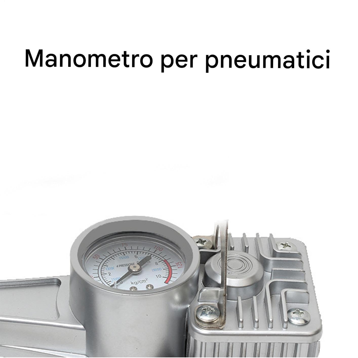 Scatola Degli Attrezzi Da Pompa Aria Scatola Porta Compressore 12V | Set Attrezzi Gonfiagomme per Auto Bici Camper Officina Garage Casa