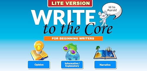 Write to the Core Lite - sentence prompts and paragraph starters for beginning students
