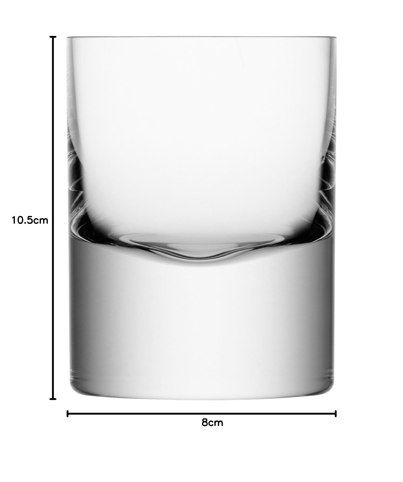 LSA International Boris Glas, 260 ml, Transparent, 2 Stück