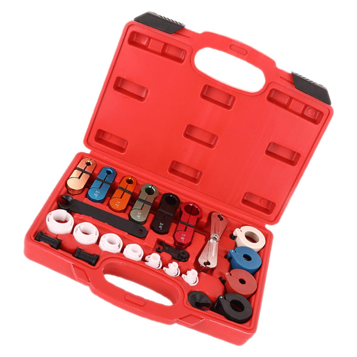 Set di Strumenti per Scollegare i Tubazioni Auto 22 Pezzi in Lega di Zinco | Disconnessione Rapida e Compatibilità Versatile, Atmosfera Estiva, per Professionisti e Appassionati Auto