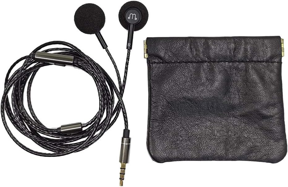 High Performance 150 Ohm Graphene Material Flat Head Earphones for Apple iOS and Andriod Mobile Devices