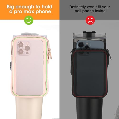 Miniatura 6 de AIEVE Paquete de 2 bolsas con cremallera para botella de agua para accesorios Stanley