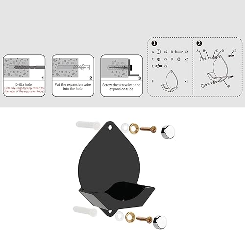 Miniatura 9 de Cosmos Soporte de pared para pared, 2 unidades, para decoración y almacenamiento de discos de hockey sobre hielo, disco de hockey coleccionable y