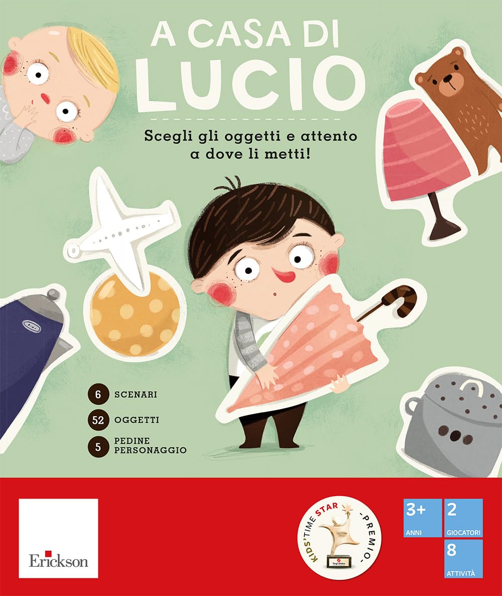 A Casa Di Lucio. Scegli Gli Oggetti E Attento A Dove Li Metti! Ediz. A Colori - 4