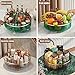 UEOE Clear Lazy Susan Pantry Organizers and Storage, 11” Turntable Organizer, Rotating Storage Rack for for Kitchen, Pantry,Cabinet, Dining Table,Fridge,Countertop,Vanity,Food Storage