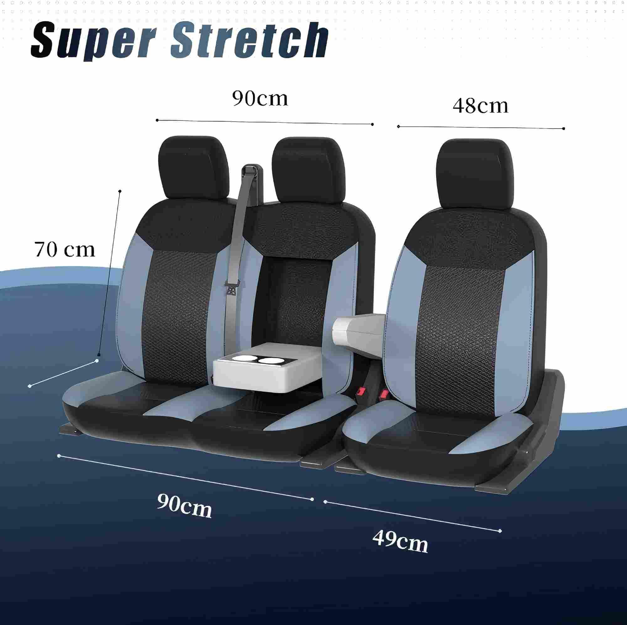 Funda Asiento furgon para Nissan Primastar Crew Van 2021-2026