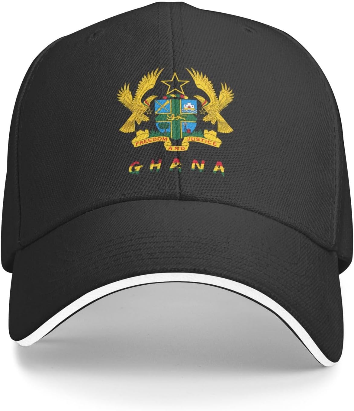 Baseball Cap Adjustable Dad Cap for Women Men Washed Golf Unisex Plain Classic Hats Stylish Caps Party Hat Black