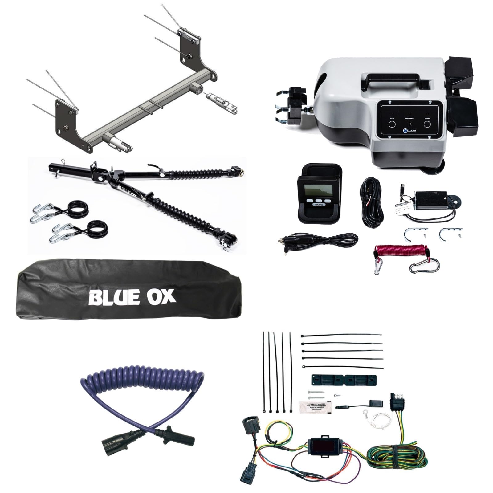 Ok様 Amazon.com: TrendsAuto Blue Ox Alpha 2 Tow Bar & Baseplate