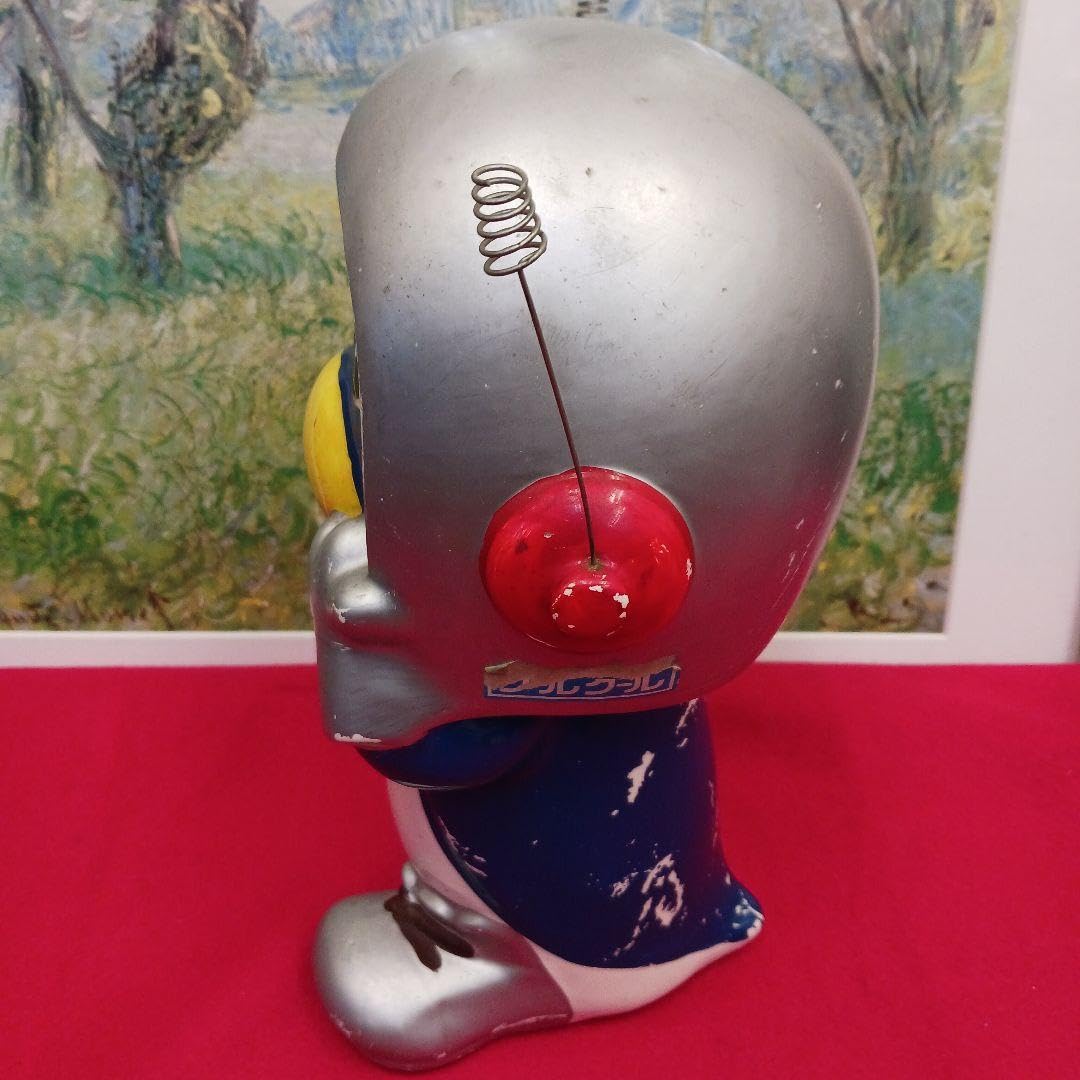 昭和レトロ珍品ナショナルエアコンキャラクター宇宙服ペンギン
