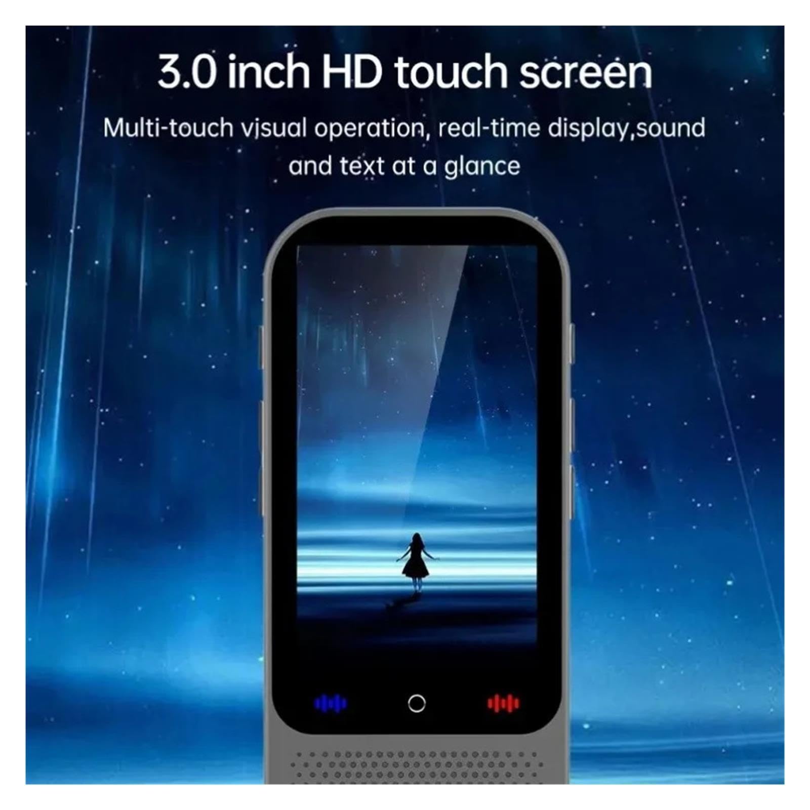Appareil de traduction de langue S80 Pro AI