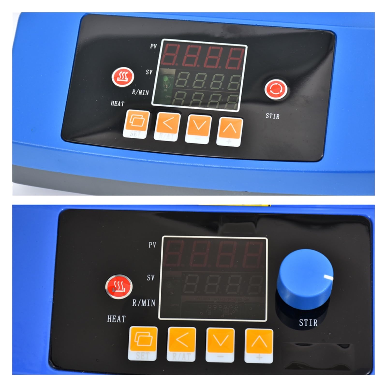 Aparato de laboratorio, placa caliente eléctrica y manto calefactor, calentador matraz con agitador magnético